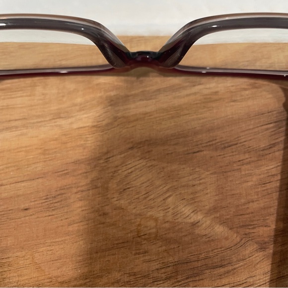 MICHAEL KORS MK255 Plum Purple Gradient Rectangle Eyeglass FRAMES Uni 53-18-135 - Picture 9 of 16